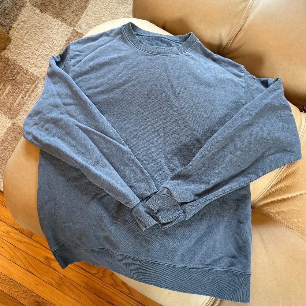 Blue Crewneck Sweater